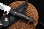 Gale High-End Small Hunting Knife ( Black Handle ) - Image 7