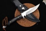 Gale High-End Small Hunting Knife ( Black Handle ) - Image 5