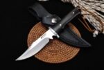 Gale High-End Small Hunting Knife ( Black Handle ) - Image 2