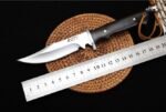 Gale High-End Small Hunting Knife ( Black Handle )