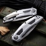 Kershaw 5510 Steel Handled Folding Knife - Image 9