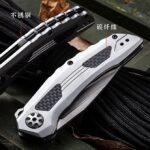 Kershaw 5510 Steel Handled Folding Knife - Image 8