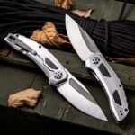 Kershaw 5510 Steel Handled Folding Knife - Image 4