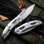 Kershaw 5510 Steel Handled Folding Knife - Image 3