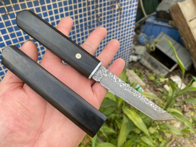 2022030439418333 Kendo - Little Samurai ( Damascus Steel ) - Image 1