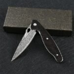 VG10 Damascus - Seahorse Folding Knife - Image 8
