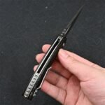 VG10 Damascus - Seahorse Folding Knife - Image 7