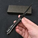 VG10 Damascus - Seahorse Folding Knife - Image 5