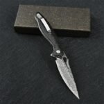 VG10 Damascus - Seahorse Folding Knife - Image 3