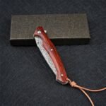VG10 Damascus - Sniper Folding Knife - Image 9
