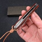 VG10 Damascus - Sniper Folding Knife - Image 7