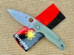 Spider C229 Shaman Bearing Folding Knife (Clear G10 Handle) - Image 6