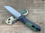 Benchmade Butterfly 430BK Folding Knife (Black Handle - Yellow Handle) - Image 6
