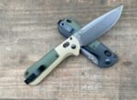 Benchmade Butterfly 430BK Folding Knife (Black Handle - Yellow Handle) - Image 4