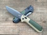 Benchmade Butterfly 430BK Folding Knife (Black Handle - Yellow Handle) - Image 3