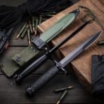 U.S. Army Vietnam M7 Military Standardized Bayonet (Black Blade) - Image 3