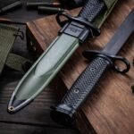U.S. Army Vietnam M7 Military Standardized Bayonet (Black Blade) - Image 2