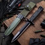 U.S. Army Vietnam M7 Military Standardized Bayonet (Black Blade)