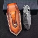 VG10 Damascus - Plum Deer Folding Knife - Image 10