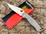 C81 Titanium Folding Knife Ceramic Bearing (Checkered High Standard) - Image 7