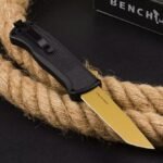 New Butterfly Benchmade 5370FEOTF Gunfighting Straight Jump Knife (Black Handle) - Image 9