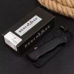 New Butterfly Benchmade 5370FEOTF Gunfighting Straight Jump Knife (Black Handle) - Image 8