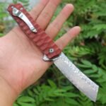 Sourwood [Must Kill] Damascus Folding Knife - Image 2