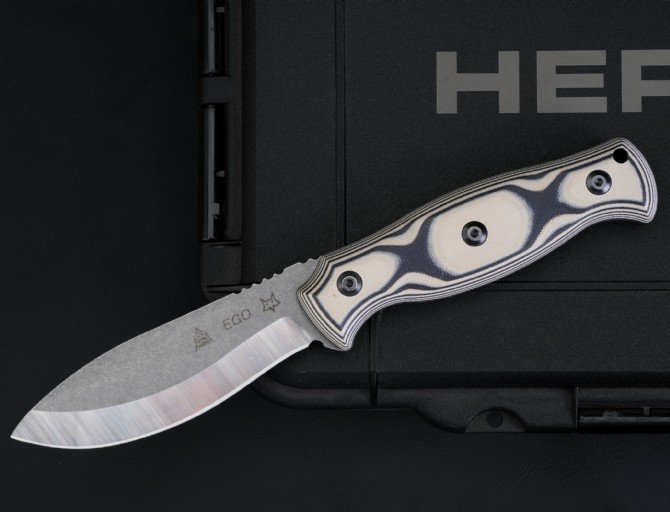 2025070702662626 Fox EGO Tactical Small Straight Knife - Image 1