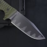 Handmade Custom Millerbros Millerbros High-End Handmade Knives Custom Model M-8 Tactical Knife - Image 4
