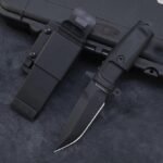 Italian Extreme Force Compact School Officer Camouflage Tactical Straight Knife - Image 3