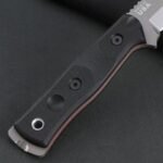 American TOPS Cutting Edge Tactical BOB Tactical K Sheath Outdoor Survival Straight Knife - Image 7