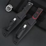 American TOPS Cutting Edge Tactical BOB Tactical K Sheath Outdoor Survival Straight Knife - Image 5