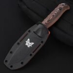 Benchmade Benchmade 15002-1SADDLEMOUNTAINSKINNER Black & Orange Sheath - Image 8