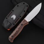 Benchmade Benchmade 15002-1SADDLEMOUNTAINSKINNER Black & Orange Sheath - Image 3