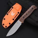 Benchmade Benchmade 15002-1SADDLEMOUNTAINSKINNER Black & Orange Sheath - Image 2