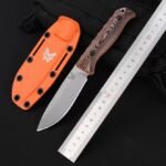 Benchmade Benchmade 15002-1SADDLEMOUNTAINSKINNER Black & Orange Sheath