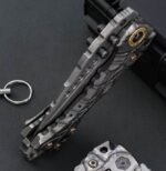 USA Miller Brothers Handmade Volcano Edition T1-Heavy Folding Knife with Waterproof Case - Image 8