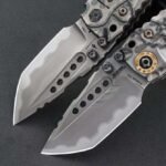 USA Miller Brothers Handmade Volcano Edition T1-Heavy Folding Knife with Waterproof Case - Image 6