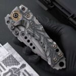 USA Miller Brothers Handmade Volcano Edition T1-Heavy Folding Knife with Waterproof Case - Image 5