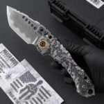 USA Miller Brothers Handmade Volcano Edition T1-Heavy Folding Knife with Waterproof Case - Image 4