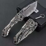 USA Miller Brothers Handmade Volcano Edition T1-Heavy Folding Knife with Waterproof Case - Image 3