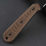 Italy Bastinelliknives Bastinelli SilenceSlim Silence Small Brown Micarta Handle Straight Knife - Image 7