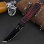 Russian Kizlyar Kizlyar Crown Whisper Whisperer Samurai Type Portable Folding Knife - Image 8