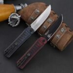 Russian Kizlyar Kizlyar Crown Whisper Whisperer Samurai Type Portable Folding Knife - Image 7