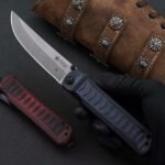 Russian Kizlyar Kizlyar Crown Whisper Whisperer Samurai Type Portable Folding Knife - Image 5