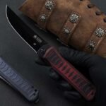 Russian Kizlyar Kizlyar Crown Whisper Whisperer Samurai Type Portable Folding Knife - Image 4