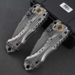 USA [Miller Bros. BIsdes Handmade Edition T1 Heavy Duty Folding Knife] with Waterproof Case - Image 8