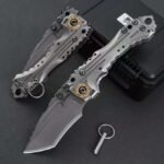 USA [Miller Bros. BIsdes Handmade Edition T1 Heavy Duty Folding Knife] with Waterproof Case - Image 2